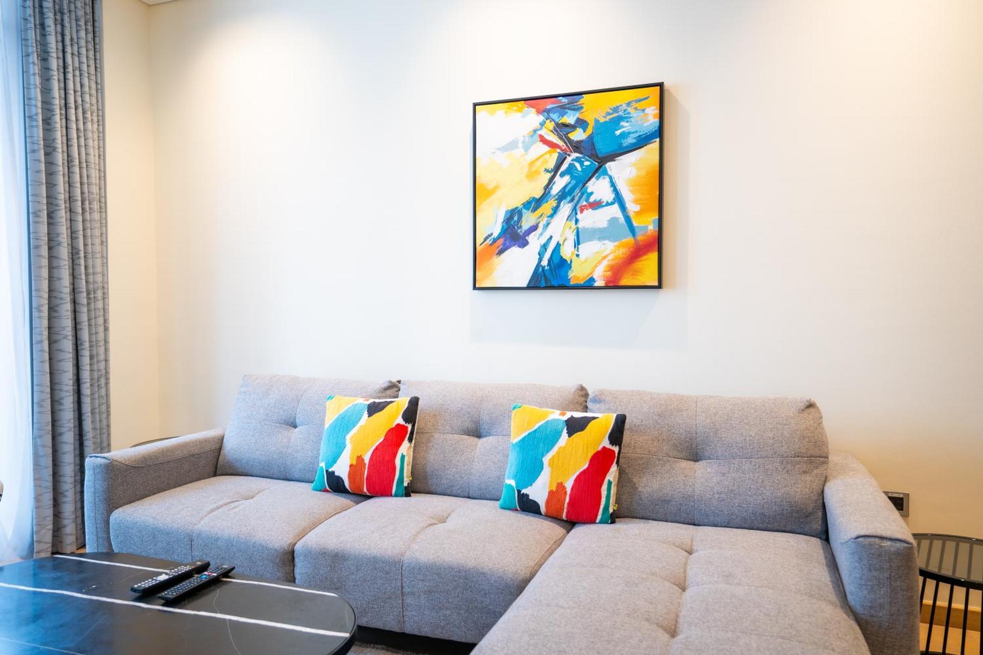 Rh- Modern Comfort, Bright 1Br Near Dubai Mall, City Views ภายนอก รูปภาพ