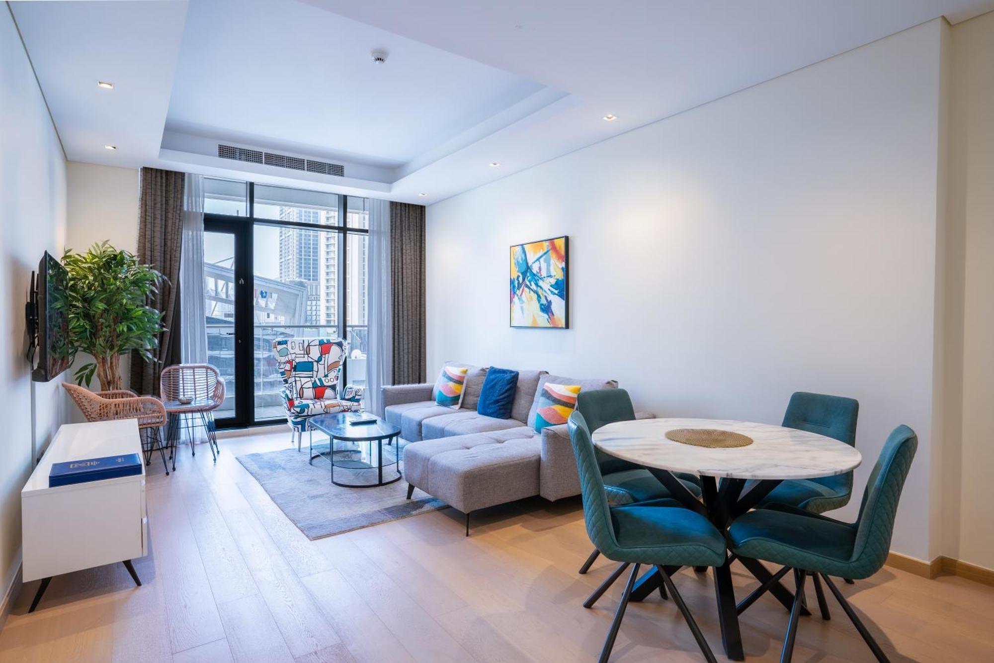 Rh- Modern Comfort, Bright 1Br Near Dubai Mall, City Views ภายนอก รูปภาพ